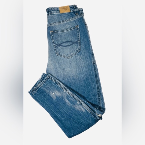 Abercrombie & Fitch NWOT signature collection highrise girlfriend jean size 27 R - Picture 4 of 10